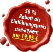 50% Rabatt als Einführungspreis 50% Rabatt als Einführungspreis